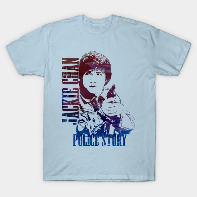 Police Story T-Shirt by Blind Ninja